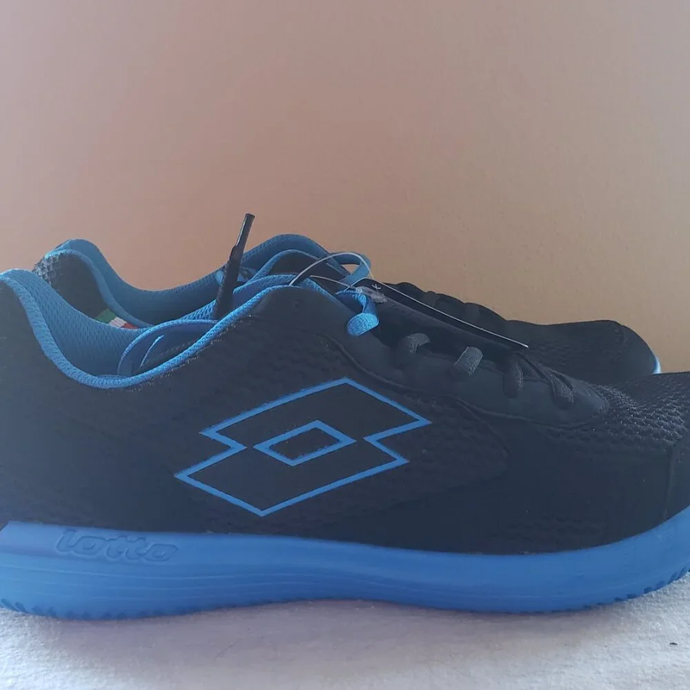 New Lotto Black Blue Moon Sneakers. Men 11 - Picture 6 of 14